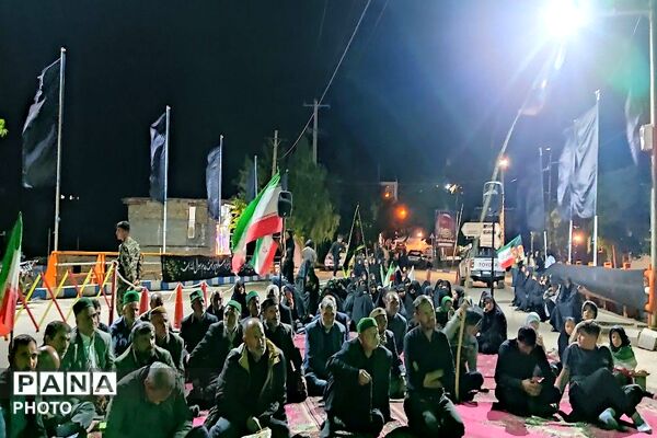 حسینیه شهدای شهر بار، رنگ بوی محرم گرفت به مناسبت ماه عزای آل اللّه