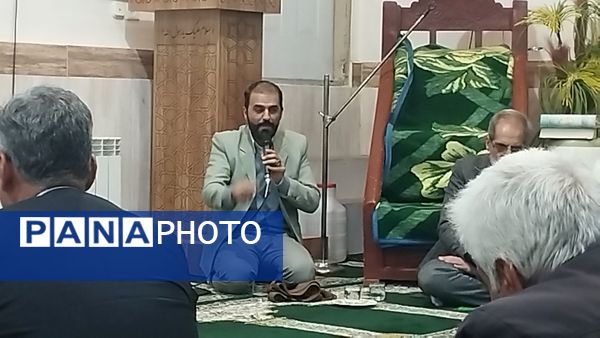 مراسم عید مبعث در مسجد النبی خلیل آباد