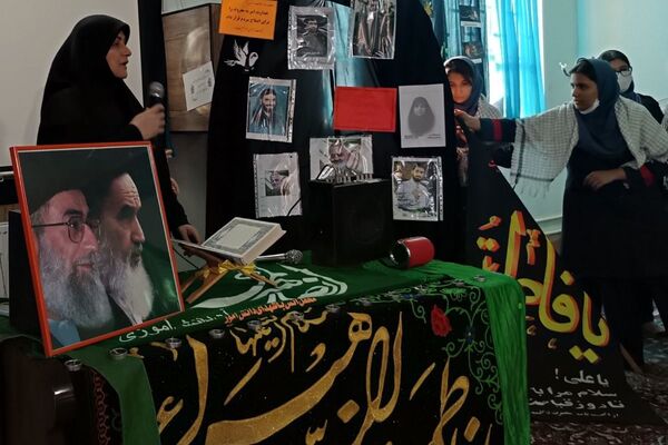 مراسم عزاداری حضرت فاطمه(س) در مدارس شهرستان ملارد