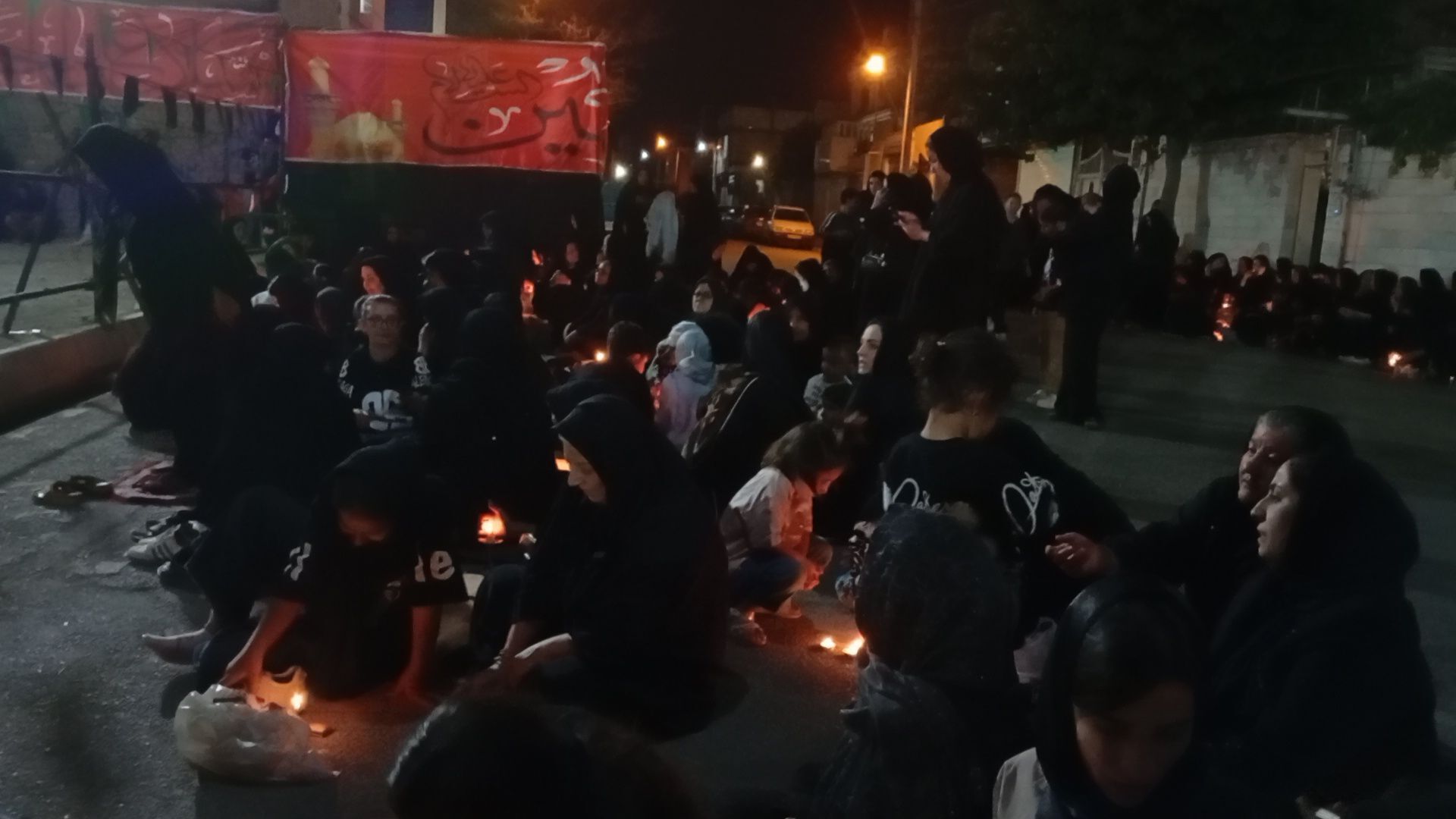 مراسم شام غریبان در نظرآباد 
