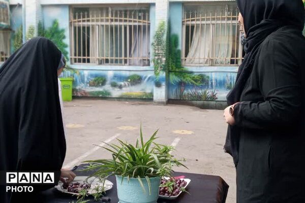 مراسم بزرگداشت ایام فاطمیه در مدرسه شهدای ایران تایر