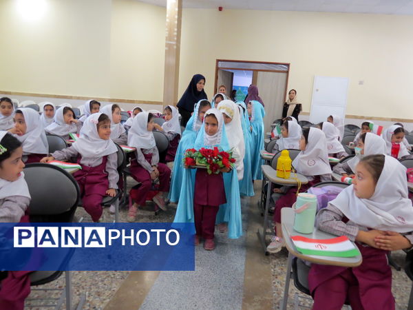 جشن الفبا در مدرسه دخترانه امام خمینی(ره) بجنورد