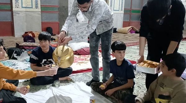  اعتکاف دانش‌آموزی در شهرستان بن