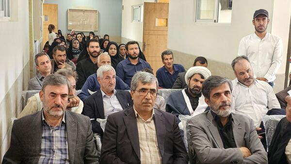  آیین افتتاح مدرسه 6 کلاسه مهر عظام روستای گنجه