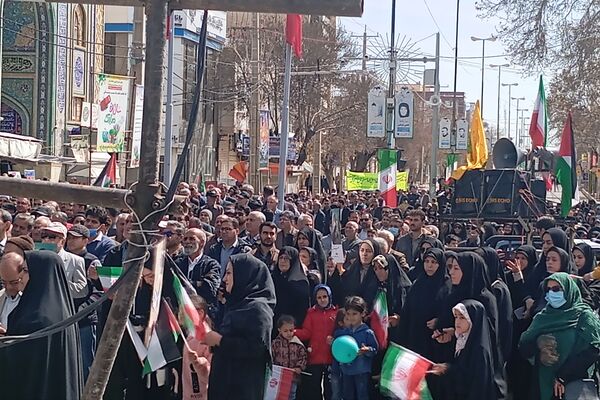 فریاد همبستگی با فلسطین در روز جهانی قدس