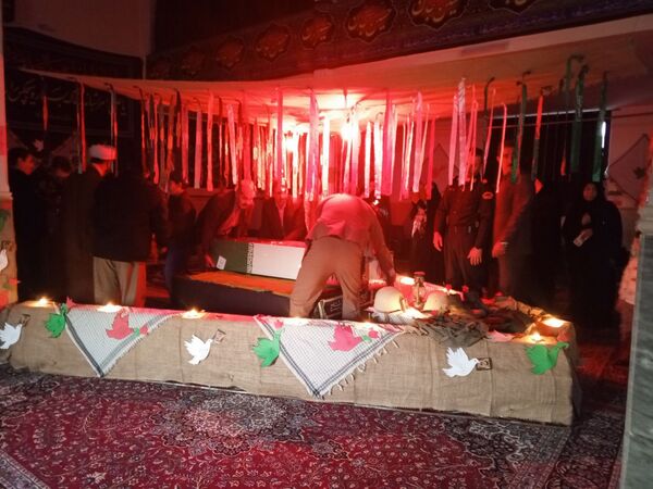تیتکانلو؛ میزبان شهید گمنام 