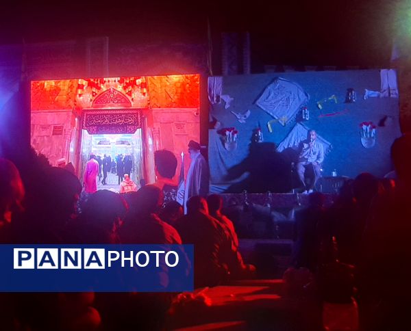 مراسم مهمانی شهدا در گلزار شهدای بهشت فضل نیشابور 