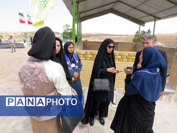 اردوی تمشک دختران بجنورد در اردوگاه شهید چمران 