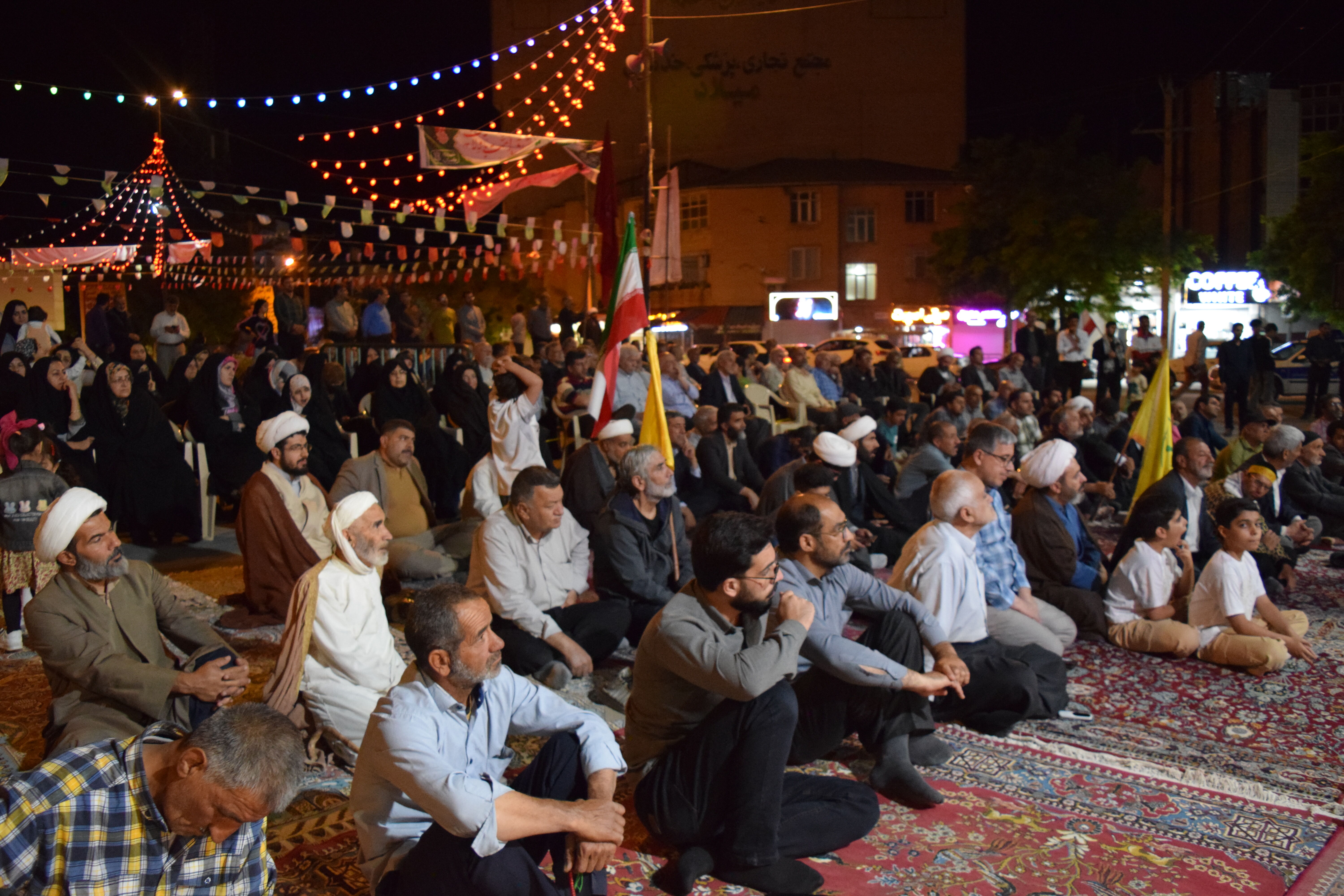 تقویمِ مقاومت در فارسان به نود و نهمین شب رسید