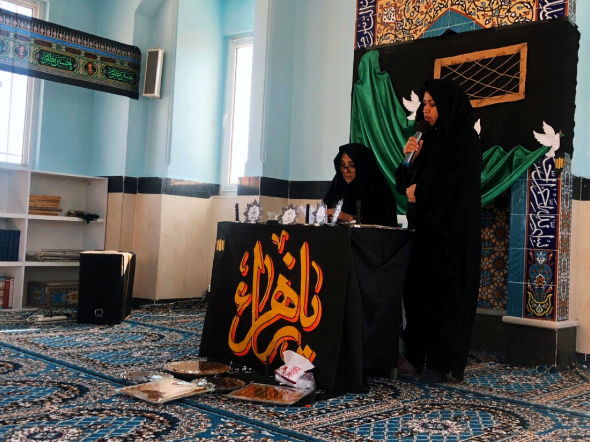 گرامیداشت ایام فاطمیه در مدرسه اسماء غلامان