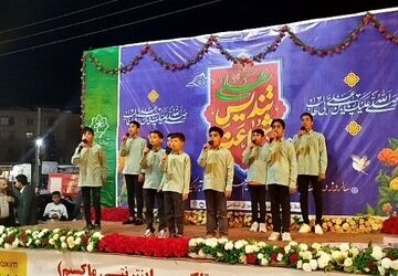 مراسم جشن ولادت حضرت علی(ع) در رودان برگزار شد 