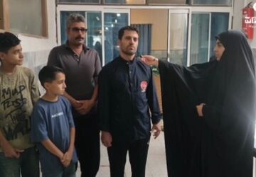 اسکان زائران تشییع رهبر شهید در مدارس ناحیه ۴ مشهد