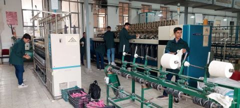 هنر جهانی فرش در دستان دانش‌آموزان هنرمند کاشانی