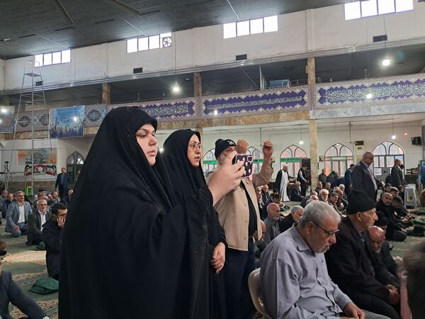 برگزاری آیین سیاسی نماز جمعه در مصلی قائمشهر