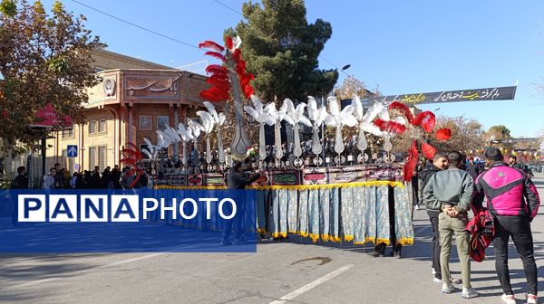 مراسم عزاداری شهادت حضرت فاطمه زهرا (س) در شهرستان نیشابور 