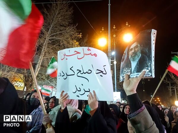 حضور گسترده مردم انقلابی در خیابان‌های گالیکش