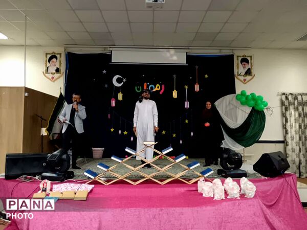 جنگ شادی و محفل انس با قران دبیرستان خاص فرهنگ در حسینیه شهید قاجاریان