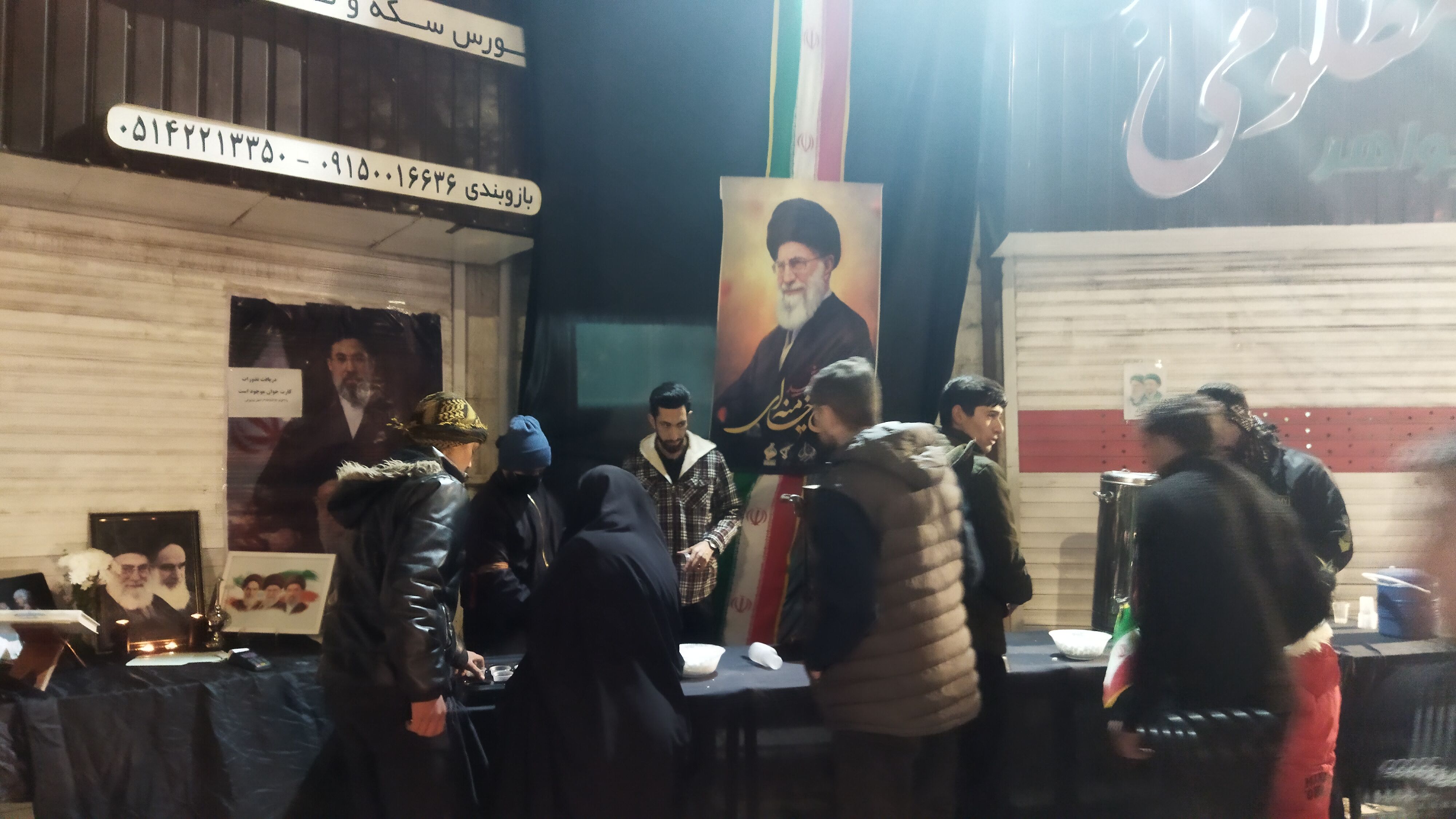 گذری بر فعالیت مدرسه گلشن در شب ۲۳ ماه رمضان 