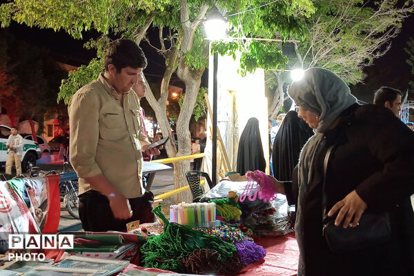 جشن مردمی ولادت امام رضا(ع) در آباده