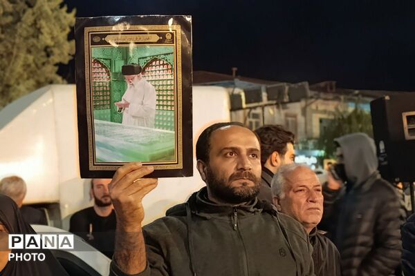 اجتماع مردم گرگان در سوگواری رهبر شهید و تجاوز دشمن به کشورمان