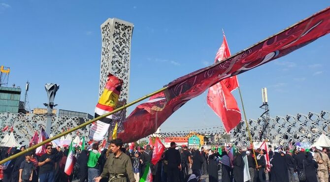 وداع تاریخی با رهبر مقتدر ایران