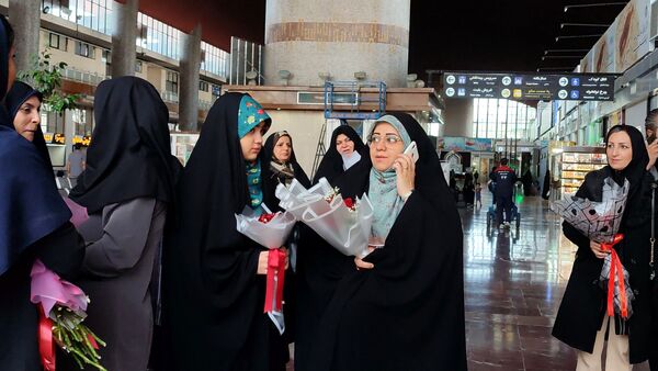 استقبال از برگزیدگان شانزدهمین المپیاد ملی فرش دستباف در مشهد