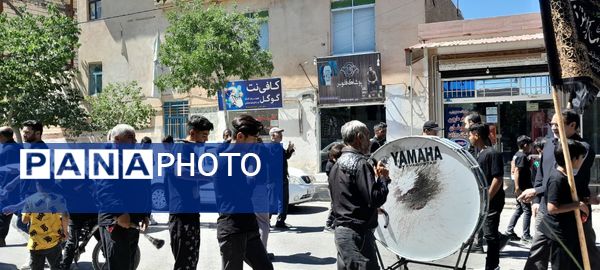 عزاداری روز تاسوعای حسینی در شهرستان بام و صفی آباد