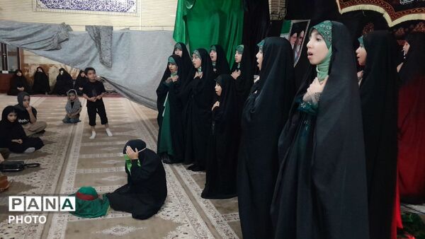 مراسم شهادت حضرت رقیه (س) در مسجد جامع شهرستان درگزین