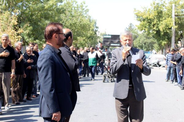 ملکان در سوگ خورشید خراسان