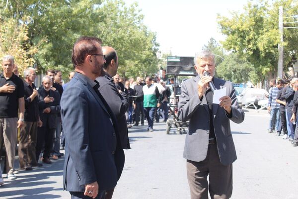 ملکان در سوگ خورشید خراسان