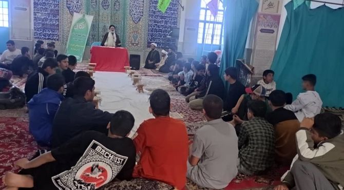 آیین معنوی اعتکاف در شهر پاتاوه 