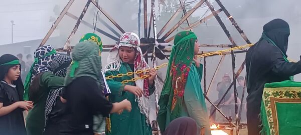 آیین شبیه‌خوانی در شهرستان محمودآباد