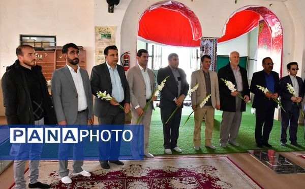 تجدید میثاق کارکنان نهضت سواد‌‌آموزی کهگیلویه و بویراحمد با آرمان‌های شهدا