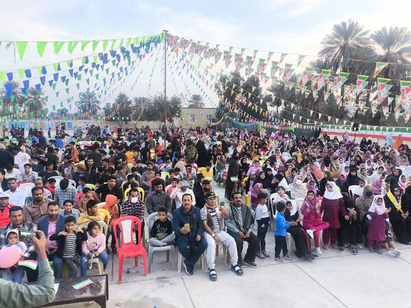 برگزاری جشن دهه فجر در روستای گرو 