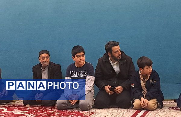 ضیافت افطاری و قرائت جزء هفتم قرآن کریم در مسجدالرضای نیشابور 