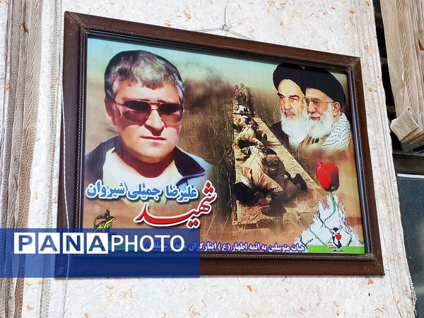 دیدار دانش‌آموزان انجمن اسلامی دبیرستان فاطمه الزهرا با همسر شهید علیرضا جمیلی شیروان