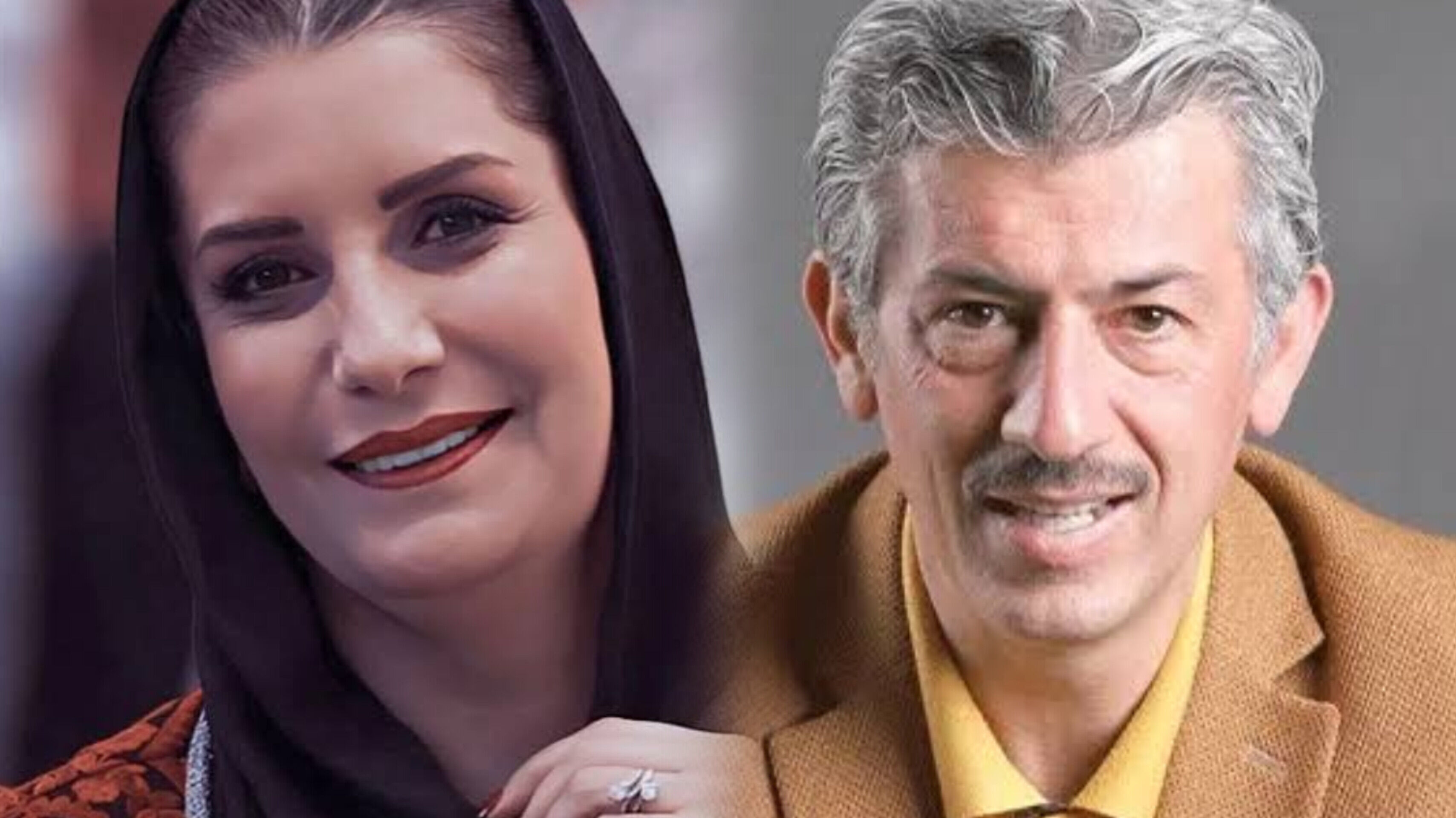 حضور فریبا کوثری و سیروس همتی در جمعیت هلال احمر