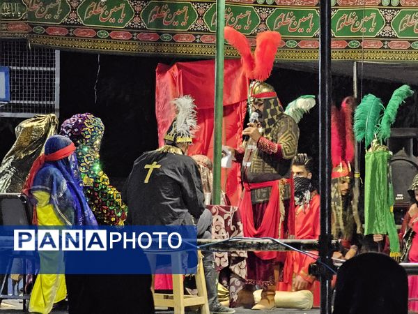 تعزیه گروه شبیه خوانی هیات محبان اهل بیت دبیرستان پروین اعتصامی شهر افوس