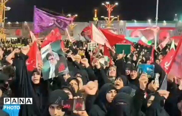 مراسم بزرگداشت قائد شهید امت اسلامی در حرم مطهر رضوی
