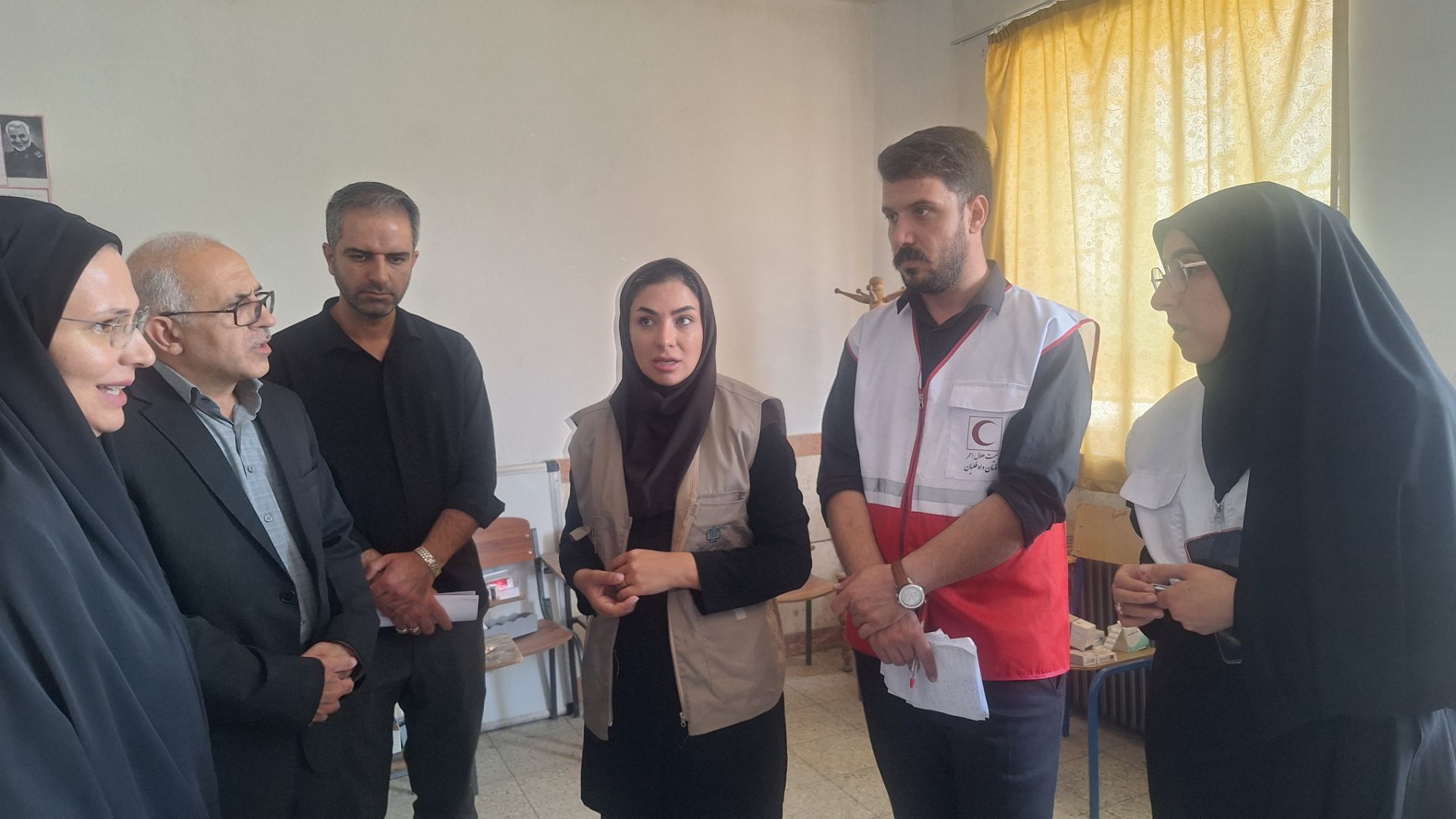ارائه خدمات درمانی به اهالی روستاهای دهستان سید شهاب 