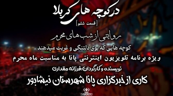 در کوچه های کربلا