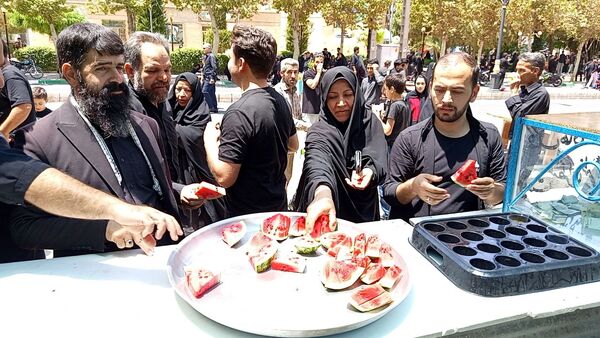 موکب‌های خدمت‌رسان به عزاداران حسینی در کاشمر
