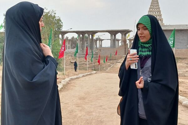 بازدید دوره دوم  دانش‌آموزان دختر  بهارستانی از سرزمین نور