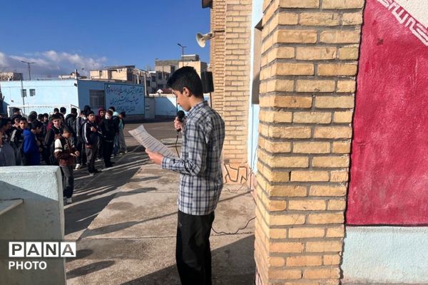 عطر رضوی در دبیرستان شهید مصطفی خمینی پیچید