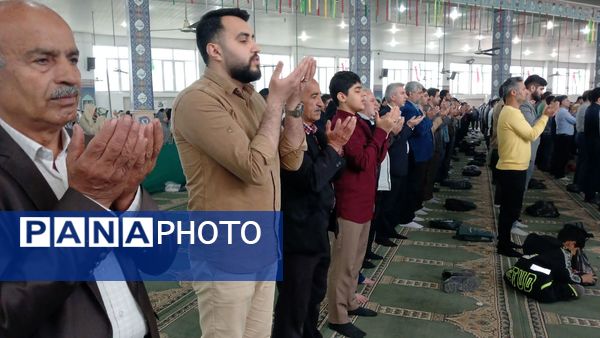 نماز عید فطر در فریدونکنار 