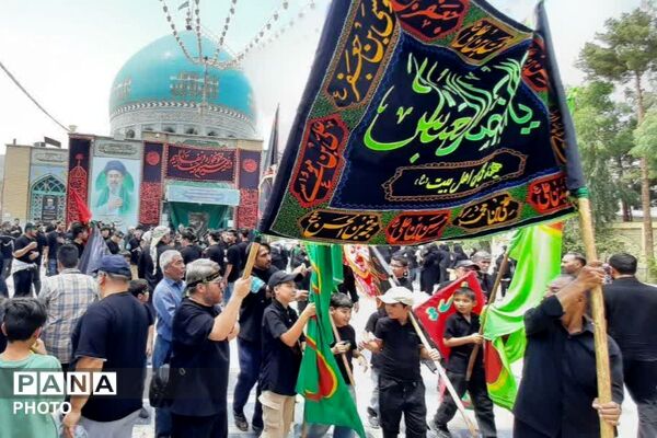 طنین “یا اباالفضل” در رواق‌های امامزاده عمادالدین؛ تجلی ارادت رباط‌کریمی‌ها در ظهر تاسوعا