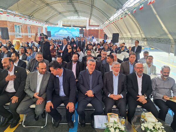 افتتاح 2 مدرسه جدید در شهرک وحدت نگارستان  در البرز 