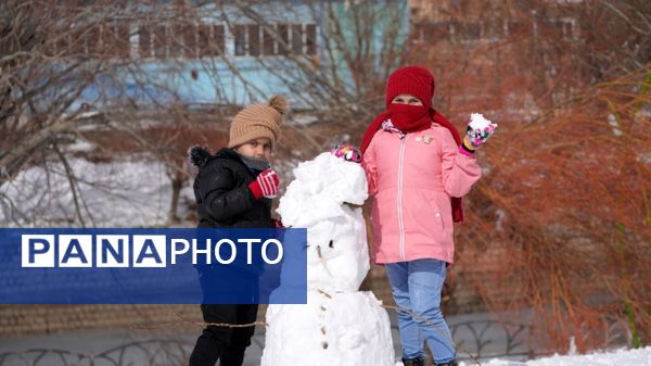 جشنواره آدم برفی در ارومیه