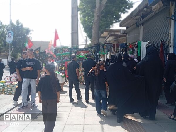 آیین سوگواری تاسوعای حسینی در نظرآباد
