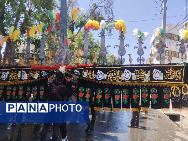 دسته‌های عزاداری عاشورا در قروه 